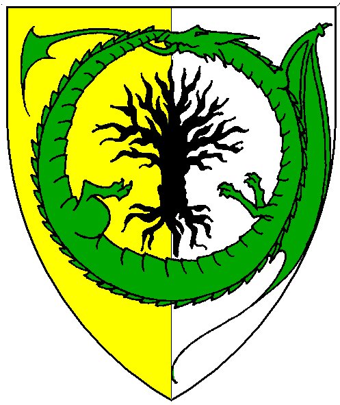 Arms of Rhys of Myles Ende